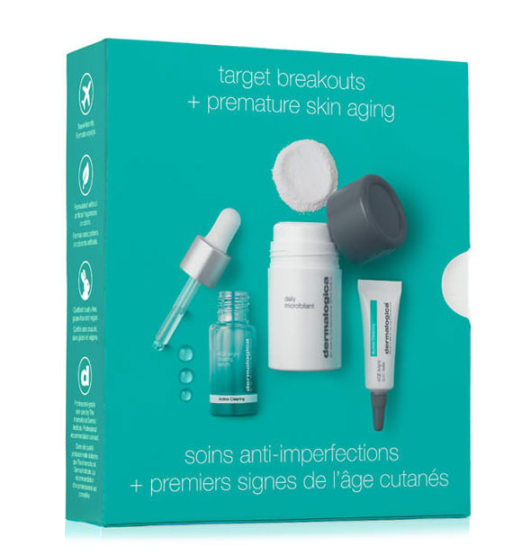 Dermalogica AGE Bright Active Clearing Kit box