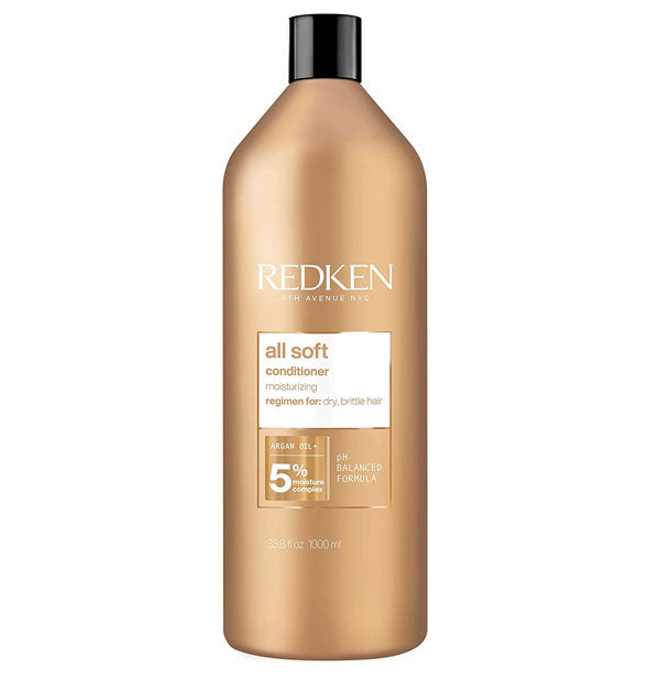 33.8 ounce bottle of Redken All Soft Conditioner