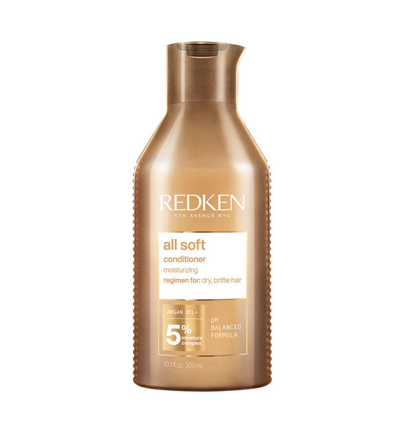 10.1 ounce bottle of Redken All Soft Conditioner