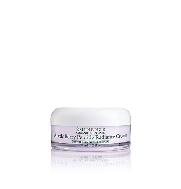 2 ounce pot of Eminence Organic Skin Care Arctic Berry Peptide Radiance Cream