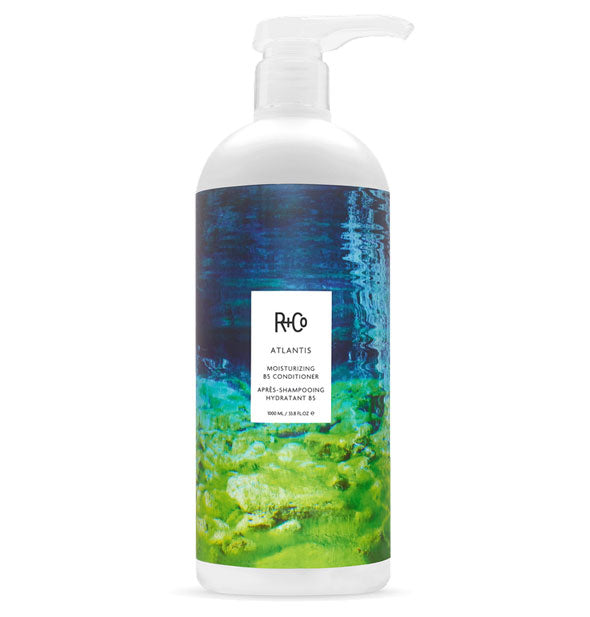 33.8 ounce bottle of R+Co Atlantis Moisturizing B5 Conditioner