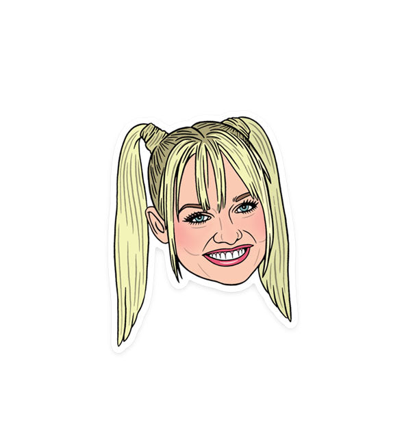 Sticker with illustration of Spice Girls' Baby Spice