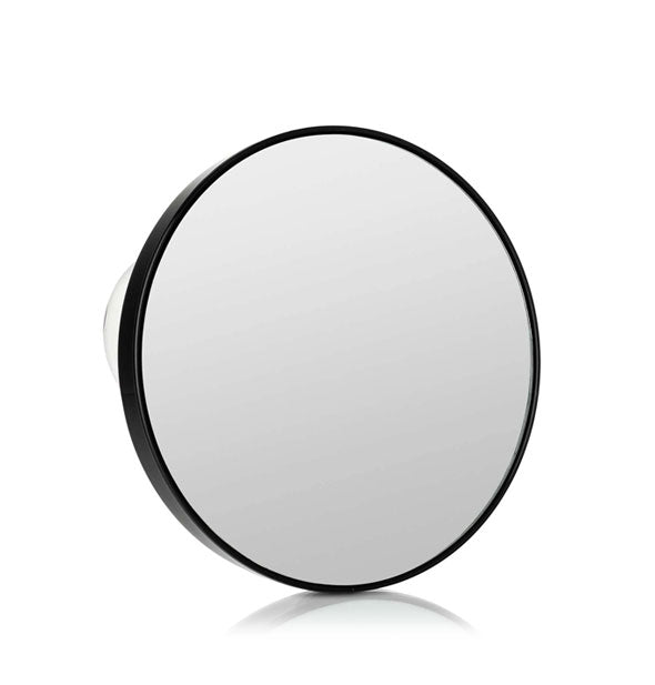 Round black mirror