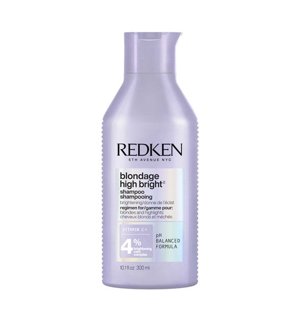 10.1 ounce bottle of Redken Blondage High Bright Shampoo
