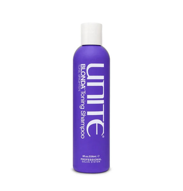 8 ounce bottle of Unite BLONDA Toning Shampoo