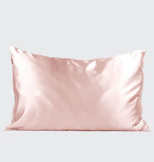 Blush pink satin pillowcase