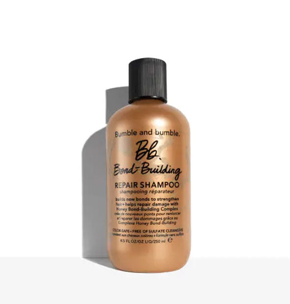 8.5 ounce bottle of Bumble and bumble Bond-Building Repair Shampoo