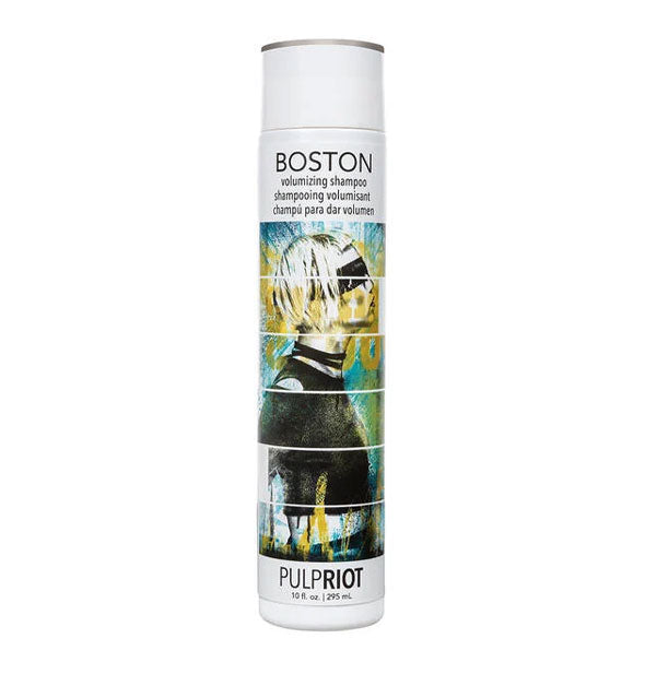 10 ounce bottle of Pulp Riot Boston Volumizing Shampoo