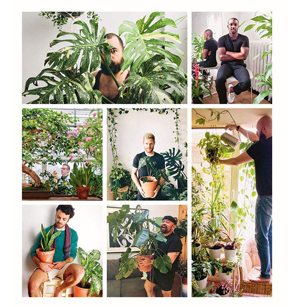 Inside spread of Boys With Plants