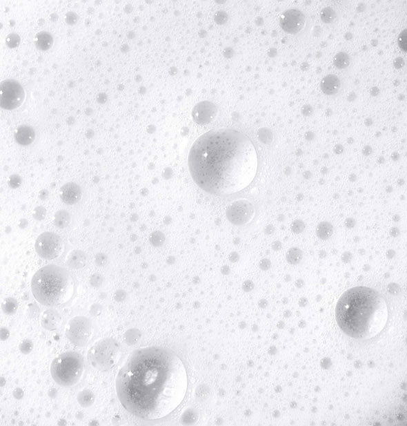 Closeup of Dermalogica Clear Start Breakout Clearing Foaming Wash suds