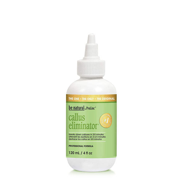 4 ounce bottle of Be Natural by ProLinc Callus Eliminator