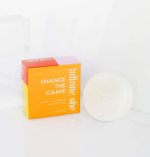 Infinite She Change the Game bar soap with box