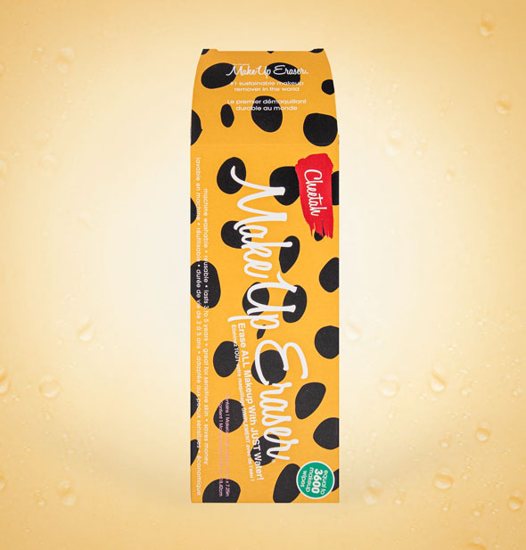 Cheetah MakeUp Eraser box