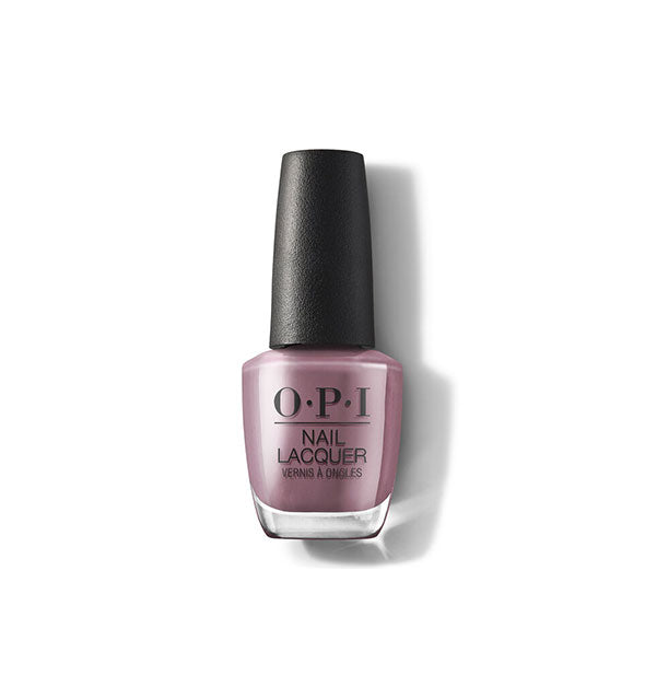 Bottle of muted purple OPI Nail Lacquer