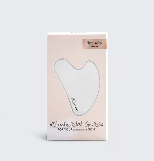 Stainless Steel Gua Sha box packaging by Kitsch