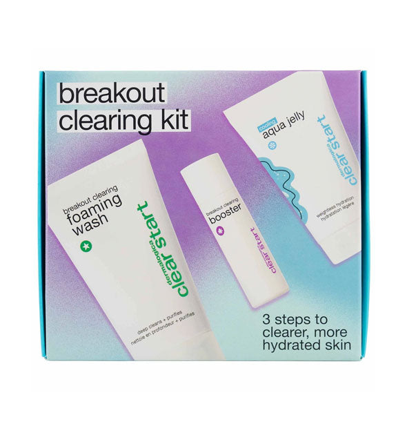 Dermalogica Breakout Clearing Kit box packaging