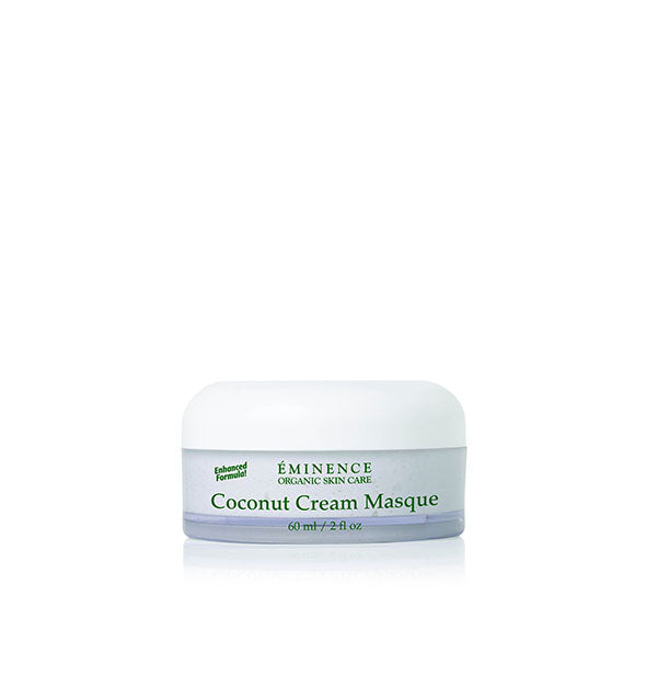 2 ounce pot of Eminence Organic Skin Care Coconut Cream Masque