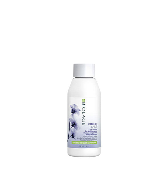 Small bottle of Biolage shampoo