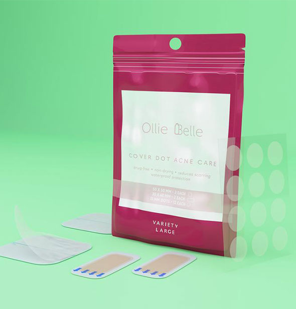 Variety pack of Ollie Belle Cover Dot Acne Care patches