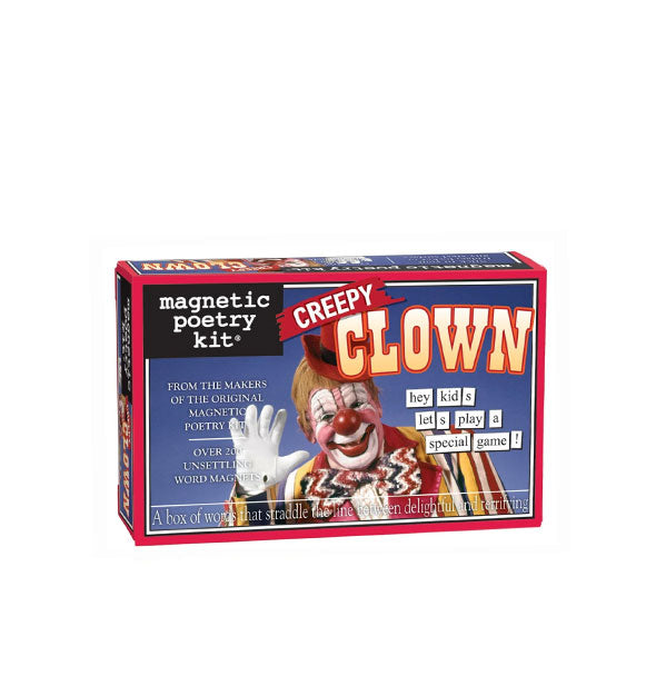 Creepy Clown by Magnetic Poetry Kit