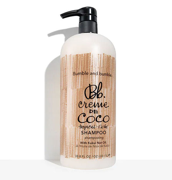 33.8 ounce bottle of Bumble and bumble Creme de Coco Tropical-Riche Shampoo