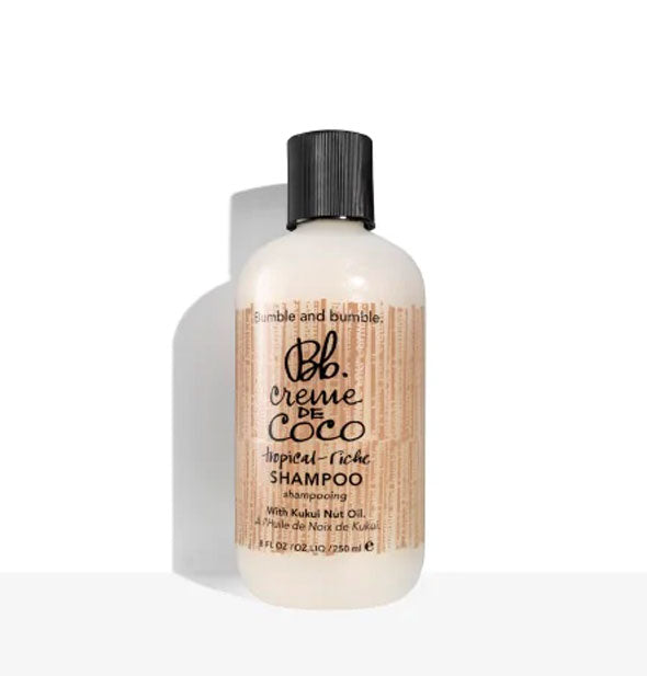 8 ounce bottle of Bumble and bumble Creme de Coco Tropical-Riche Shampoo
