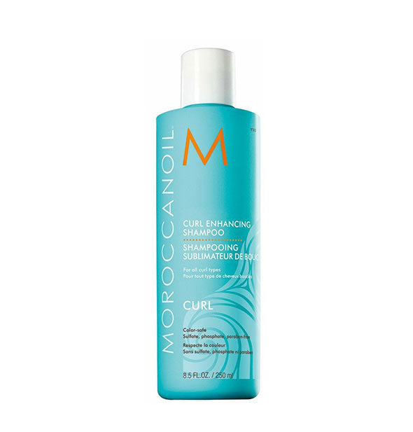 8.5 ounce bottle of Moroccanoil Curl Enhancing Shampoo