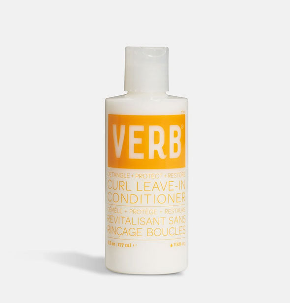 6 ounce bottle of Verb Curl Leave-In Conditioner
