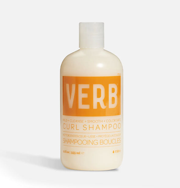 12 ounce bottle of Verb Curl Shampoo