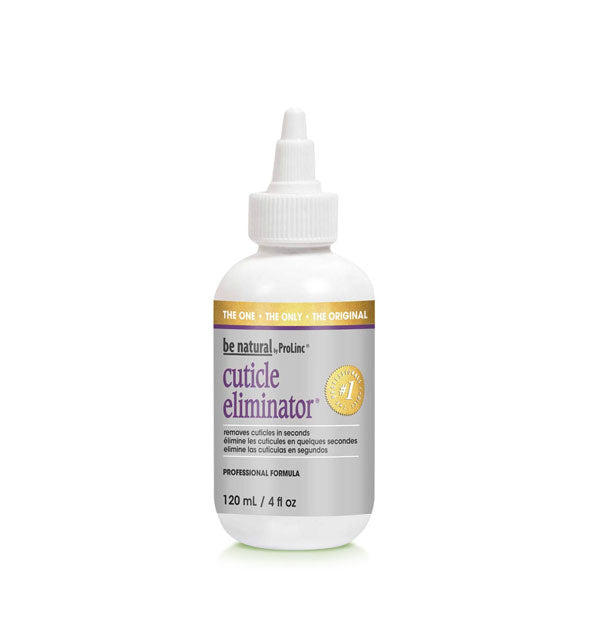 4 ounce bottle of Be Natural by ProLinc Cuticle Eliminator