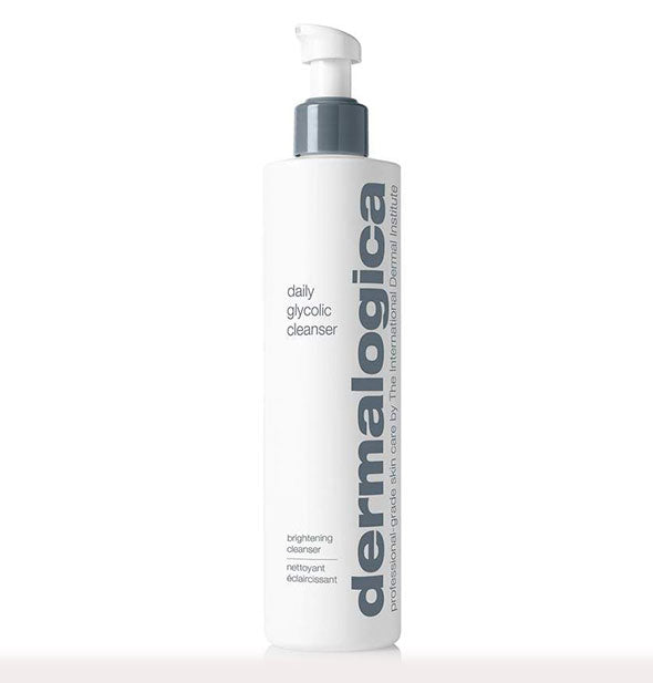 10 ounce pump bottle of Dermalogica Daily Glycolic Cleanser