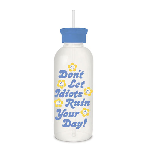 Have a Nice Day Glass Water bottle