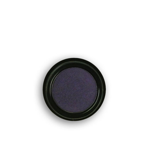 Pot of dark navy blue Pops Cosmetics eyeshadow