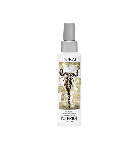 4 ounce bottle of Pulp Riot Dubai Hair Plumper spray