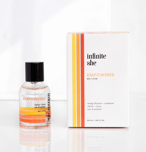50ml bottle of Infinite She Empowered eau de parfum with box
