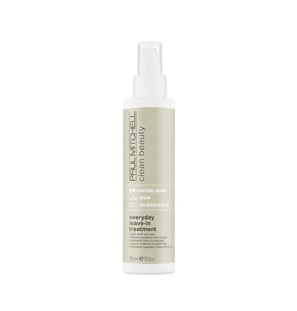 5.1 ounce bottle of Paul Mitchell Clean Beauty Everyday Leave-In Treatment