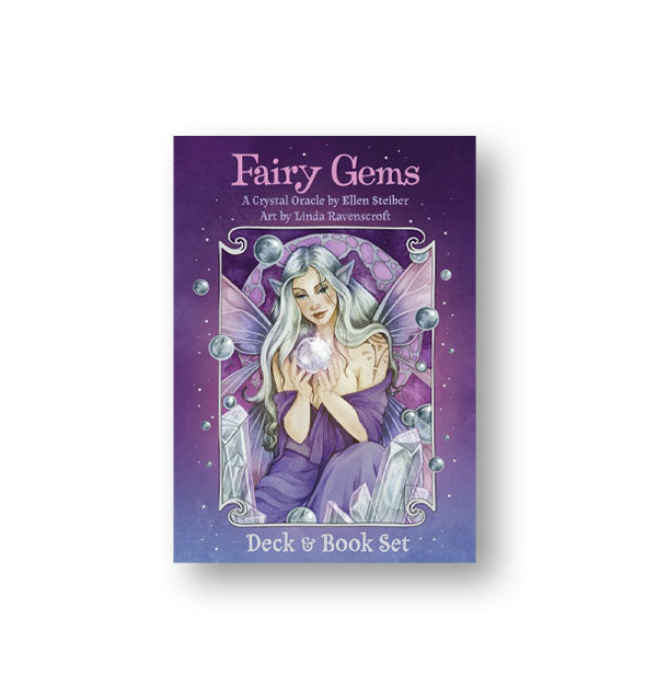 Cover of Fairy Gems Crystal Oracle Deck & Book Set