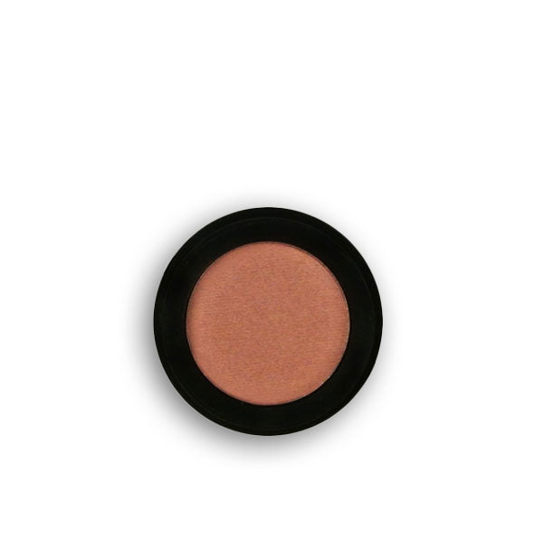 Pot of warm peachy-brown Pops Cosmetics eyeshadow