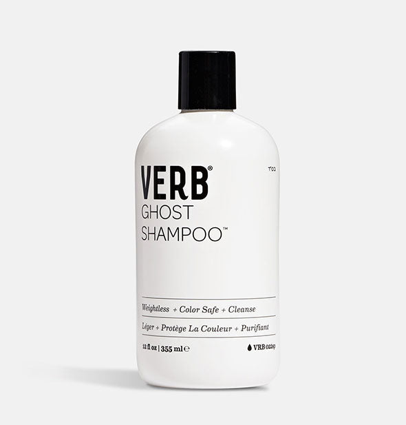 12 ounce bottle of Verb Ghost Shampoo