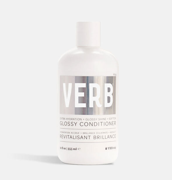 12 ounce bottle of Verb Glossy Conditioner