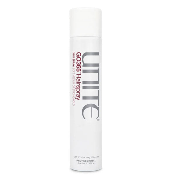 10 ounce can of Unite GO365 Hairspray
