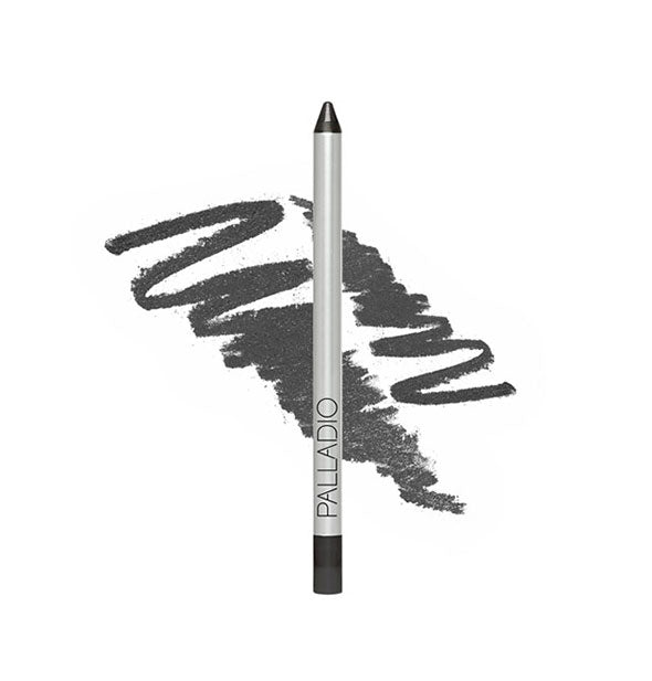 Palladio liner pencil in grey with sample drawing behind