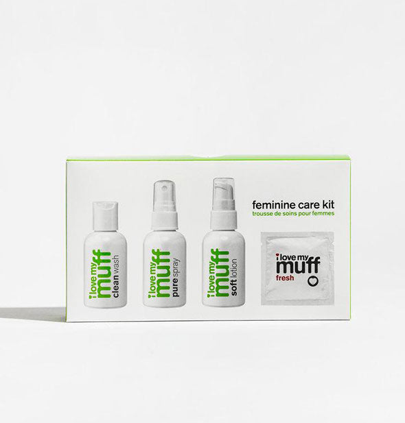 I Love My Muff Feminine Care Kit box