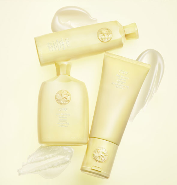 Products from the Oribe Hair Alchemy line