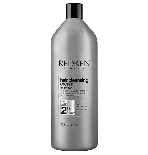 33.8 ounce bottle of Redken Hair Cleansing Cream Shampoo