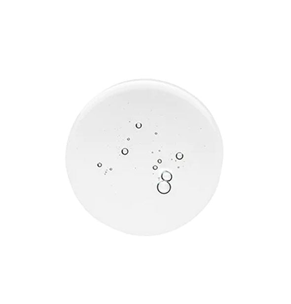 Sample droplet of Bumble and bumble Hairdresser's Invisible Oil shows product's clear consistency