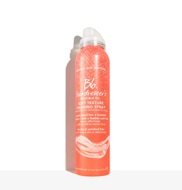 3.7 ounce can of Bumble and bumble Hairdresser's Invisible Oil Soft Texture Finishing Spray