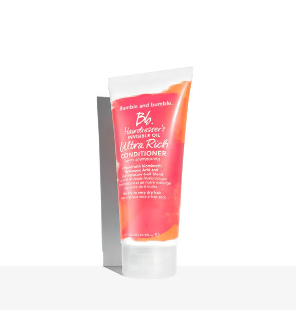 6.7 ounce bottle of Bumble and bumble Hairdresser's Invisible Oil Ultra Rich Conditioner