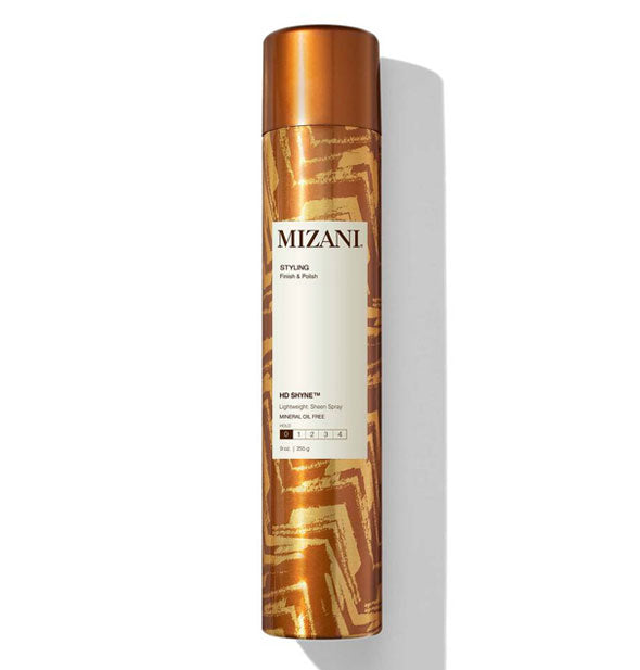 9 ounce can of Mizani HD Shyne spray
