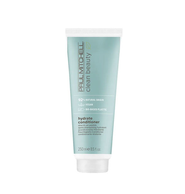 8.5 ounce bottle of Paul Mitchell Clean Beauty Hydrate Conditioner